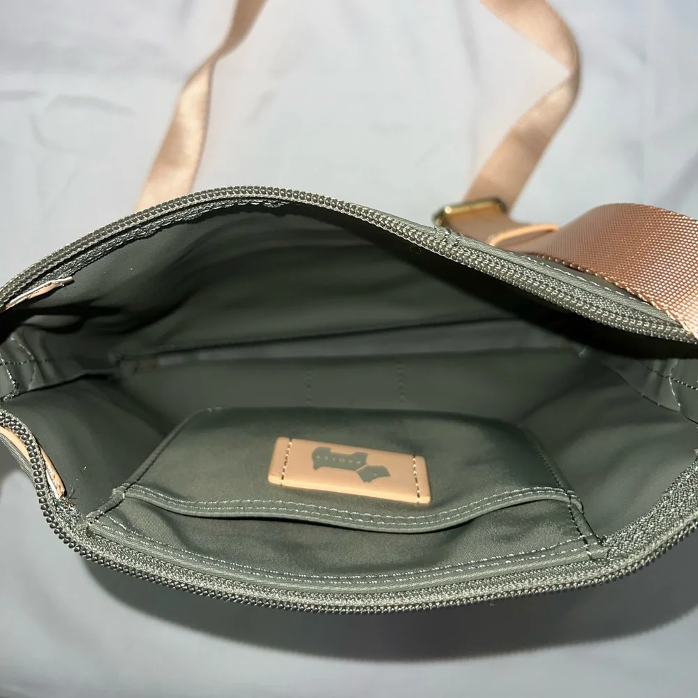 RADLEY LONDON Olive and Tan Crossbody Bag - Picture 3 of 3